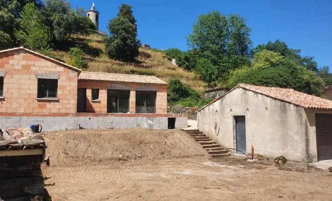 Construction de maison individuelle, Alès, Plujol